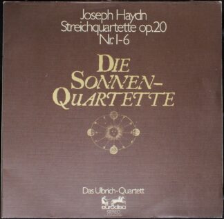 Supraphon 80600 - ULBRICH qu HAYDN op 20 rare DUCH Philips press