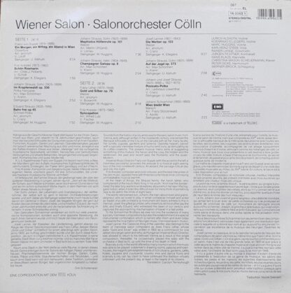 EMI 16 9563 1 - Wiener Salon - Image 2
