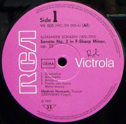 RCA VH 005 - Scriabin - Image 3