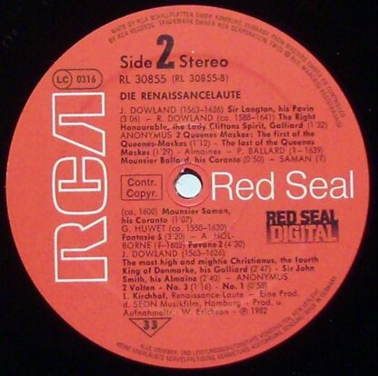 Seon RL 30855 - Varietie Of Lute Lessons: Die Renaissance-Laute - Image 3