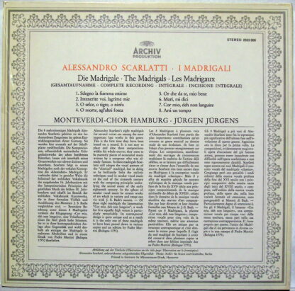 Archiv Production 2533 300 - I Madrigali - Image 2