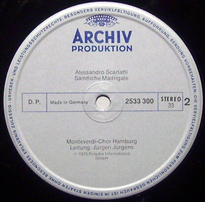 Archiv Production 2533 300 - I Madrigali - Image 3