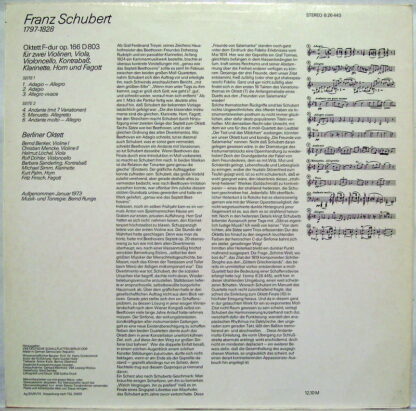 Eterna 8 26 443 - Oktett F-dur Op. 166 - Image 2