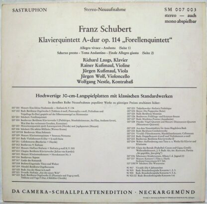 Sastruphon SM 007 003 - Forellenquintett - Image 3