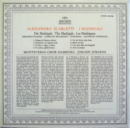 Archiv Production 2533 300 - I Madrigali - Image 2