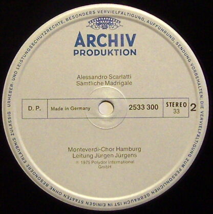 Archiv Production 2533 300 - I Madrigali - Image 3