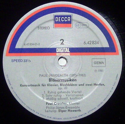 DECCA 6.42834 AZ - Concert Music - Image 3