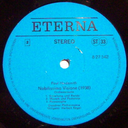 Eterna 8 27 542 - Mathis Der Maler - Nobilissima Visione (1938) - Image 3