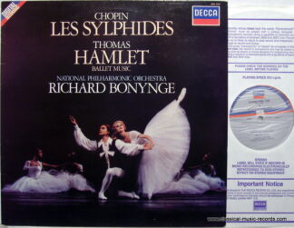 DECCA SXDL 7583 - Les Sylphides / Hamlet - Ballet Music From Act