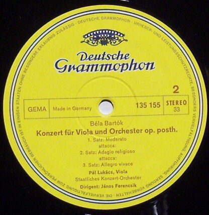Deutsche Grammophon 135 155 - Violinkonzert / Violakonzert - Image 4