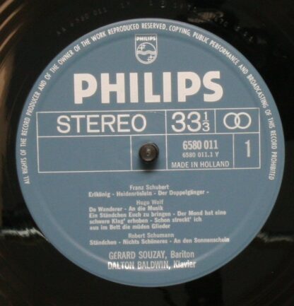 Philips 6580 011 - An Die Musik - Image 3