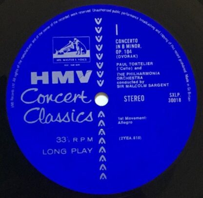 EMI SXLP 30018 - Dvořák Cello Concerto - Image 3
