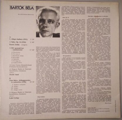 Hungaroton FX 12093 - Szereti Ön Bartókot? - Image 2