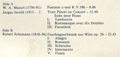 Paula PROD. NR. 5 - Fantasie C-mol K. V. 396 / Trois Pieces En C - Image 4