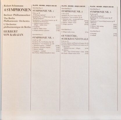 Deutsche Grammophon 2740 129 - 4 Symphonien - Image 6