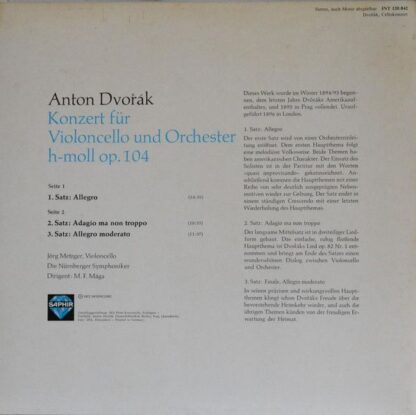 Saphir INT 120.842 - Konzert Für Violoncello Und Orchester - Image 2