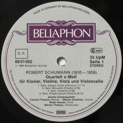 Bellaphon 68 01 002 - Suite De Concert De La Création Du Monde D - Image 5