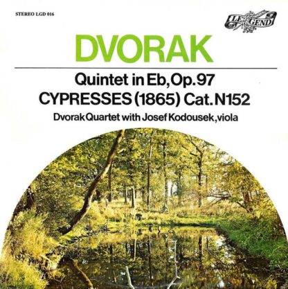 Legend LGD 016 - Quintet In Eb, Op.97 / Cypresses (1865) Cat.N15