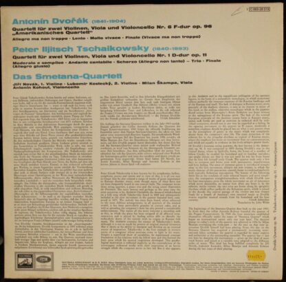 EMI Electrola 1 C 063-28519 - Streichquartett  Nr. 6 F-dur Op. 9 - Image 2