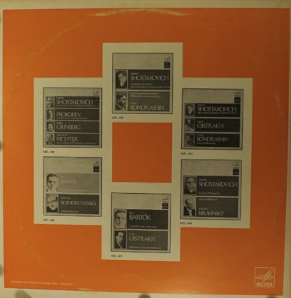 Melodia U.R.S.S. 691.411 - Concerto For Violin And Orchestra No. - Image 2