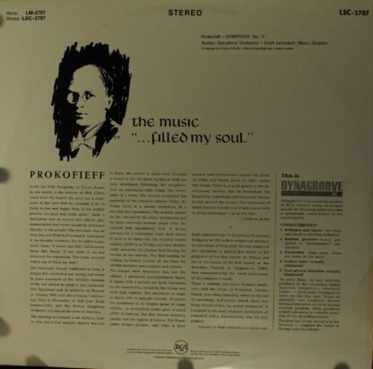 RCA Victor Red Seal LSC 2707 - Symphony No. 5 - Image 2