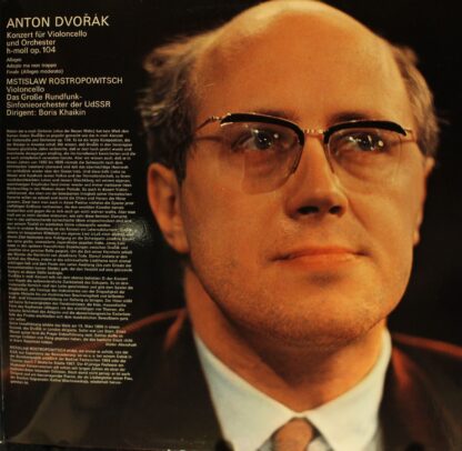 Eurodisc 85645 XK - Cellokonzert / Violinkonzert / Slawische Tän - Image 3