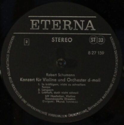 Eterna 8 27 159 - Violinkonzert E-moll Op. 64 / Violinkonzert D- - Image 4