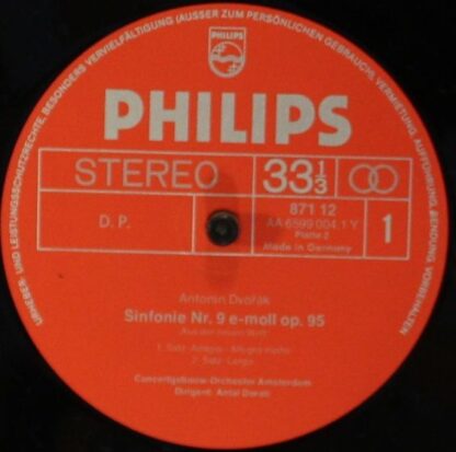 Philips 29 871-1 - Die Meister-Sinfonien Nr.8 Und Nr.9 >Aus Der - Image 4