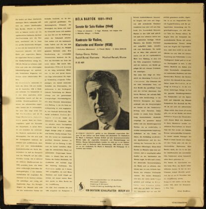 Eterna 8 20 401 - Sonate Für Solo-Violine / Kontraste Für Violin - Image 2