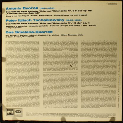 EMI Electrola 1 C 063-28519 - Streichquartett  Nr. 6 F-dur Op. 9 - Image 2