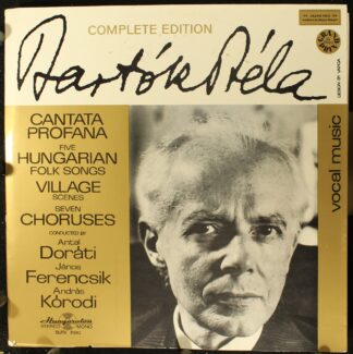 Hungaroton SLPX 11510 - Cantata Profana / Five Hungarian Folk So