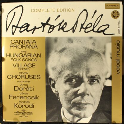 Hungaroton SLPX 11510 - Cantata Profana / Five Hungarian Folk So