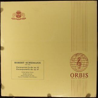 Orbis CX 10180 - Klavierquintett Es-Dur Op.44 / Klavierquartett