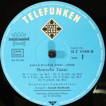 Telefunken SLT 43008-B - Slawische Tänze - Image 3