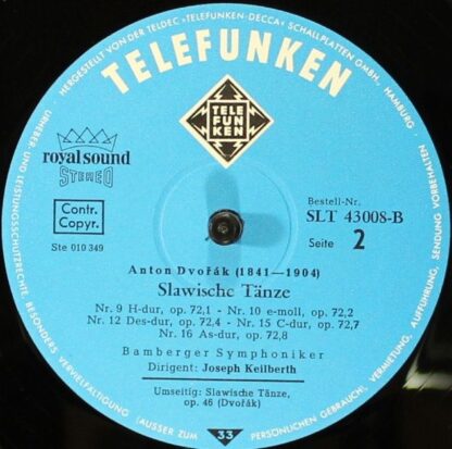 Telefunken SLT 43008-B - Slawische Tänze - Image 4