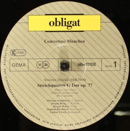 Obligat ob.01.108 - Quintett G-Dur, op. 61 / Terzett C-Dur, op. - Image 2