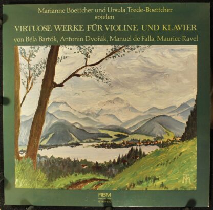 RBM Records RBM 3059 - Virtuose Werke Für Violine Und Klavier