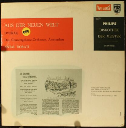Philips 836237 VZ - Symphony Nr. 5 e-moll op. 95 "Aus der Neuen