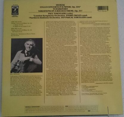 Angel Records AE-34458 - Cello Concerto In B Minor / Variations - Image 2