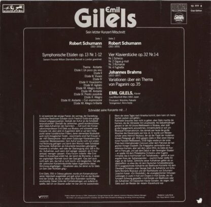 Eurodisc 13 777 8 - Sein Letzter Konzert-Mitschnitt - Image 2
