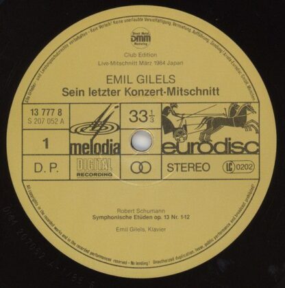 Eurodisc 13 777 8 - Sein Letzter Konzert-Mitschnitt - Image 3