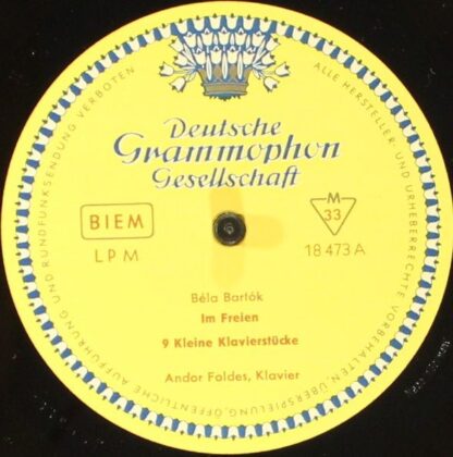 Deutsche Grammophon LPM 18 473 - Aus Dem Klavierwerk IV - Image 3