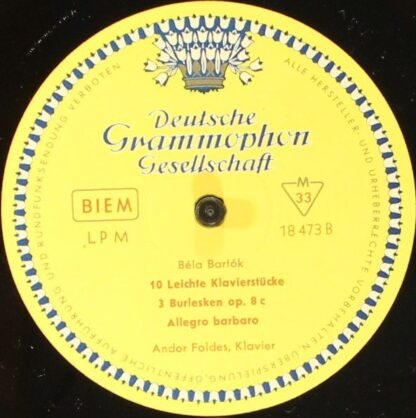 Deutsche Grammophon LPM 18 473 - Aus Dem Klavierwerk IV - Image 4