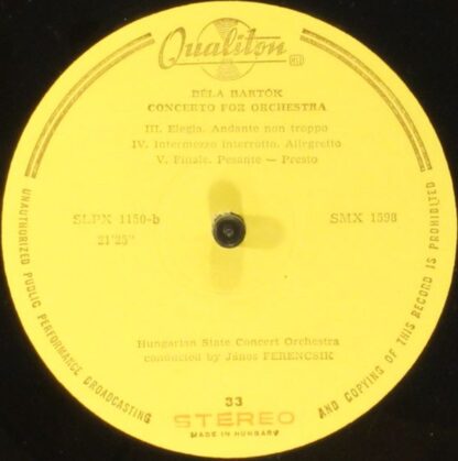 Qualiton LPX 1150 - Concerto - Image 4
