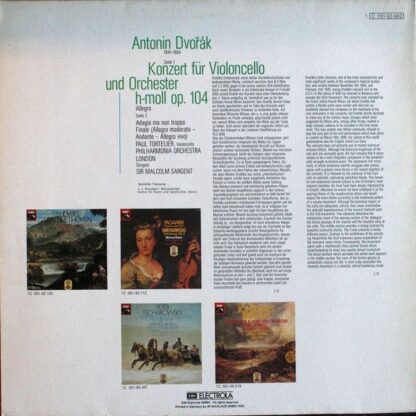 His Master's Voice 1C 051-00 662 - Dvořák Cello Concerto - Image 2