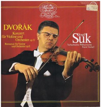 Supraphon 30 218 2 - Konzert Für Violine Und Orchester A-Moll Op