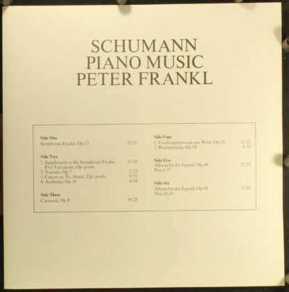 Turnabout TV 37093-5S - Piano Works Vol. 1 - Image 2