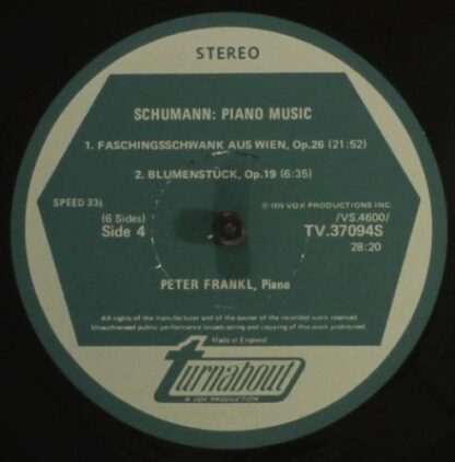 Turnabout TV 37093-5S - Piano Works Vol. 1 - Image 7