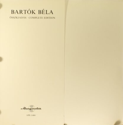 Hungaroton SLPX 11486 - Bluebeard's Castle - Opera In One Act, O - Image 3