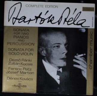Hungaroton SLPX 11479 - Sonata For Two Pianos And Percussion / S